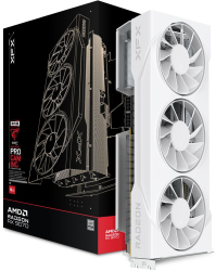 Placa video XFX Swift Gaming Edition AMD Radeon RX 9070 OC 16GB GDDR6 256bit Triple 90mm Fan White 