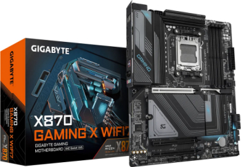 Placa de baza GIGABYTE X870 GAMING X WIFI7 AM5 DDR5 Wi-Fi BT ATX Negru