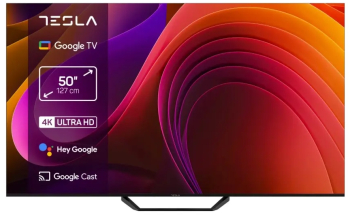 Televizoare - Televizor Tesla LED 50E655BUS 127 cm Smart Google TV 4K Ultra HD Clasa E