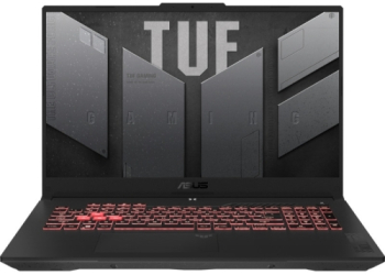 Laptop gaming ASUS TUF A17 FA707NUG AMD Ryzen 7 7445HS 16GB DDR5 512GB SSD GeForce RTX 4050 6GB FHD 144Hz No OS Mecha Gray laptop laptopuri notebook ultrabook