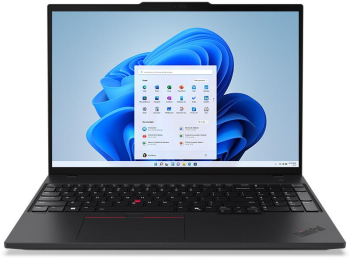 Laptop Lenovo ThinkPad T16 Gen 4 16 inch WUXGA IPS Intel Core Ultra 7 255U 32GB DDR5 512GB SSD Intel Graphics Win 11 Pro Black laptop laptopuri notebook ultrabook