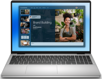 Laptop Dell 16 DC16251 Intel Core 7 150U 16 inch RAM 16GB SSD 1TB nVidia GeForce MX570A 2GB Windows 11 Pro Platinum Silver laptop laptopuri notebook ultrabook