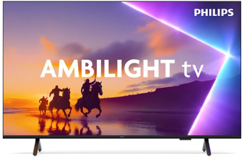 Televizoare - Televizor Philips AMBILIGHT tv QLED 43PUS8510 108 cm Smart TV 4K Ultra HD Clasa F Model 2025