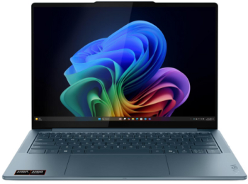 Laptop Lenovo Yoga Slim 7 14AKP10 AMD Ryzen AI 7 350 14 inch RAM 16GB SSD 1TB AMD Radeon 860M No OS Tidal Teal laptop laptopuri notebook ultrabook