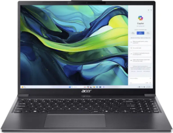 Laptop Acer Aspire Go 15 AG15-51P-78K5 WUXGA IPS Intel Core i7-1355U 16GB SSD 512GB Intel Iris Xe Graphics No OS Steel Gray laptop laptopuri notebook ultrabook