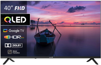 Televizoare - Televizor QLED Smart Arielli QLED40QM10GTV 101 cm FULL HD HDR Google TV Dolby Audio Quad Core Clasa E Negru