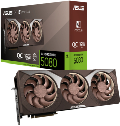 Placa video ASUS nVidia GeForce RTX 5080 Noctua OC Edition 16 GB GDDR7 256 bit 