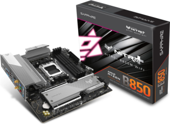 Placa de baza Sapphire NITRO+ B850M WIFI AMD B850 AM5 DDR5 mATX