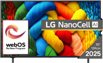 Televizoare - Televizor LED NanoCell LG Smart 55NANO80A3B Seria NANO80 55 inch Ultra HD 4K Black