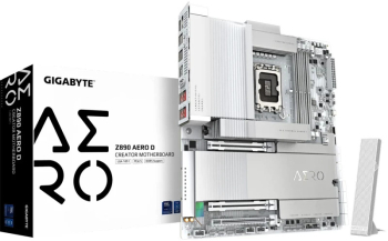 Placa de baza GIGABYTE Z890 AERO D LGA1851 DDR5 BT Wi-Fi ATX Alb