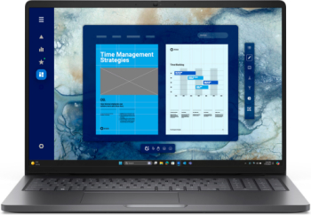 Laptop Dell Pro 16 PC16250 Intel Core 5 120U 16 inch RAM 16GB SSD 512GB Intel Graphics Windows 11 Pro Magnetite laptop laptopuri notebook ultrabook