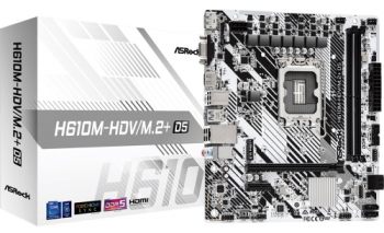 Placa de baza ASRock H610M-HDV/M.2+ D5 