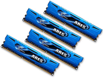 Kit Memorie G.Skill Ares Series Intel XMP 32GB DDR3-2400 MHz CL11 Quad Channel memorii