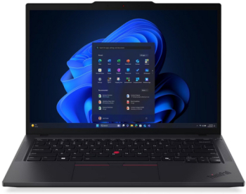 Laptop Lenovo ThinkPad T14 Gen 6 Intel Core Ultra 5 225U 14 inch RAM 16GB SSD 512GB Intel Graphics Windows 11 Pro Black laptop laptopuri notebook ultrabook