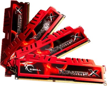 Kit Memorie G.Skill RipjawsX Intel XMP 32GB DDR3-1600 MHz CL10 Quad Channel memorii