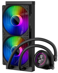 Cooler Procesor 1stPlayer Thunderstorm TS4 240-bk ARGB compatibil AMD Intel Black