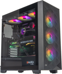PC Gaming DiaxXa Impact BF AMD Ryzen 7 9800X3D 32GB DDR5 SSD 2TB M.2 NVMe NVIDIA GeForce RTX 5080 16GB GDDR7 DLSS 4 WiFi BT calculatoare desktop