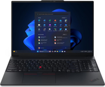 Laptop Lenovo ThinkPad E16 Gen 3 WUXGA IPS Procesor Intel Core Ultra 5 225U 32GB DDR5 1TB SSD Intel Graphics No OS Black laptop laptopuri notebook ultrabook