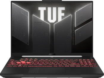 Laptop gaming ASUS TUF A16 FA607NUG AMD Ryzen 7 7445HS 16GB DDR5 512GB SSD GeForce RTX 4050 6GB FHD+ 144Hz No OS Mecha Gray laptop laptopuri notebook ultrabook