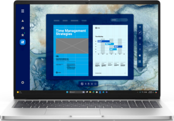 Laptop Dell Pro 16 PC16250 Intel Core Ultra 7 255U 16 inch RAM 16GB SSD 1TB Intel Graphics Windows 11 Pro Platinum Silver laptop laptopuri notebook ultrabook