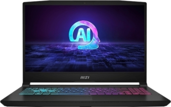 Laptop MSI Gaming Katana A15 AI B8VE-631XRO AMD Ryzen 9 8945HS 15.6 inch RAM 16GB SSD 512GB nVidia GeForce RTX 4050 6GB Free DOS Black laptop laptopuri notebook ultrabook