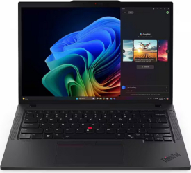 Laptop Lenovo ThinkPad T14 Gen 6 AMD Ryzen AI 7 PRO 350 14 inch RAM 32GB SSD 1TB AMD Radeon 860M Windows 11 Pro Black laptop laptopuri notebook ultrabook