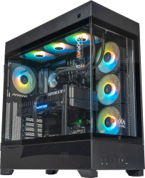 PC Gaming DiaxXa Powered by AMD Ryzen 9 9900X3D 64GB DDR5 SSD 2TB M.2 NVMe NVIDIA GeForce RTX 5090 32GB GDDR7 512 bit DLSS 4 calculatoare desktop