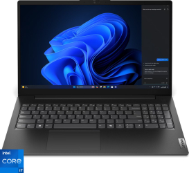 Laptop Lenovo V15 G5 IRL 15.6 inch FHD Intel Core i7-13620H 16GB DDR5 512GB SSD Intel UHD Win 11 Pro Business Black laptop laptopuri notebook ultrabook