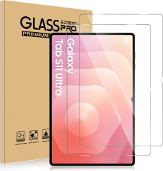 Set 2 Folii Tempered Glass pentru Samsung tab S11 Ultra 14.6& 2025 &ndash Sticla Securizata folii protectie tablete
