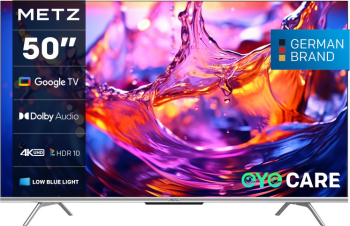 Televizoare - Televizor METZ albastru 50MUD7000 50 126 cm 3840x2160 4K UHD SMART Direct LED HDR10/HLG Dolby Digital/+ Bluetooth Negru/gri