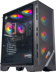 PC Gaming DiaxXa Go! Intel Core i5-14600KF 32GB DDR5 SSD 1TB M.2 NVMe NVIDIA GeForce RTX 5060 8GB GDDR7 DLSS 4 calculatoare desktop