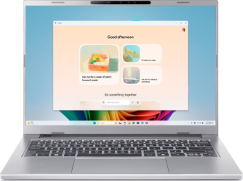 Laptop Acer Aspire 14 AI OLED A14-53M-76N0 Intel Core Ultra 7 256V 16GB SSD 1TB Intel Arc Graphics 140V No OS Pure Silver laptop laptopuri notebook ultrabook