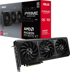 Placa video ASUS Radeon RX 9070 XT PRIME OC EDITION 16GB DDR6 256-bit 