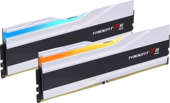 Kit Memorie RAM G.Skill Trident Z5 RGB 32GB (2x16GB) 6000MHz CL36 alb memorii
