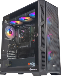 PC Gaming Diaxxa Advanced Gamer Intel Core i7-14700KF 32GB DDR5 SSD 2TB M.2 NVMe NVIDIA GeForce RTX 5070 Ti 16GB GDDR7 256-bit DLSS 4 calculatoare desktop