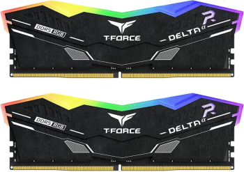 Memorie RAM Team Group Delta RGB EXPO K2 Black 32GB DDR5 6000MHz CL30 memorii
