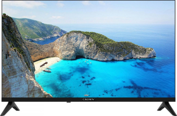Televizoare - Televizor Crown 32FB02 32& 81 cm HD Ready 1366x768 Clasa F Android Wi-Fi functie PVR Negru