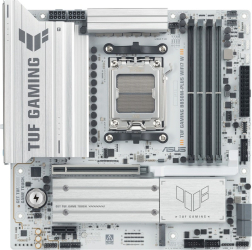 Placa de baza ASUS TUF GAMING B850M-PLUS WIFI7 WHITE Socket AM5 mATX 