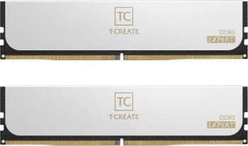 Kit Memorie TeamGroup T-Create Expert White Intel XMP 3.0 / AMD EXPO 32GB DDR5-6000 MHz CL 30 Dual Channel memorii