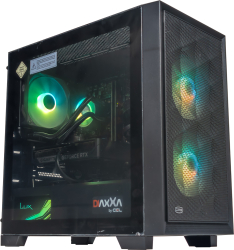 PC Gaming DiaxXa Smart Gamer Intel Core i5-12600KF 16GB DDR4 SSD 1TB M.2 NVMe NVIDIA GeForce RTX 5060 Ti 8GB DLSS 4 calculatoare desktop