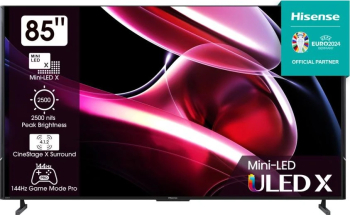 Televizoare - Televizor HISENSE Mini-LED ULED 85UXKQ, 216 cm, Smart, 4K Ultra HD, 144 Hz, Clasa F