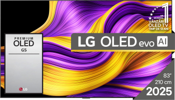 Televizoare - Televizor LG OLED evo 83G51LW, 210 cm, Smart, 4K Ultra HD, 120 Hz, Clasa E (Model 2025)