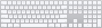 Tastatura Apple Magic Keyboard cu numpad, Layout US English