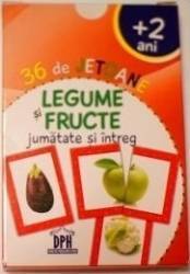 36 de jetoane - Legume si fructe 2 ani+ 