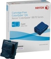 6 sticks Ink Cyan Xerox ColorQube 8870 17300 pag 