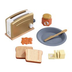 Accesorii pentru bucatarie Modern Metallics TM Toaster Set - Kidkraft 