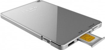 Accesoriu Comma More Card Dual Sim pentru iPhone iPad Silver