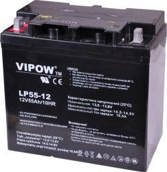 Acumulator Vipow Gel Plumb 12V 55Ah 