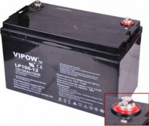 Acumulator Vipow Plumb 12V 100Ah 