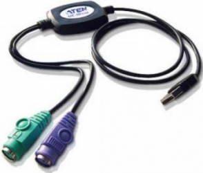 Adaptor ATEN UC10KM PS/2 - USB 0.9m Black